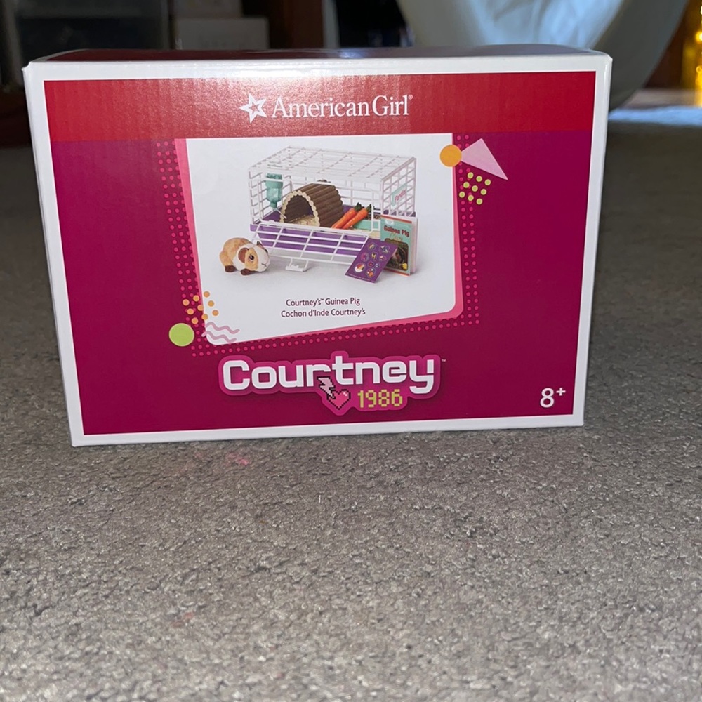 BOX ONLY American Girl Doll Courtneys Guinea Pig
